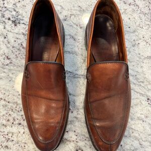 Men's Allen Edmonds Steen Leather Loafers - Size 10